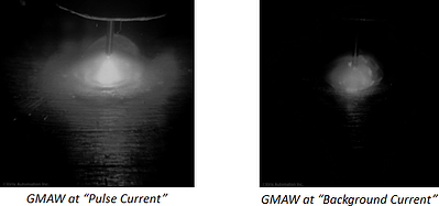 GMAW in Pulse Current & Background Current