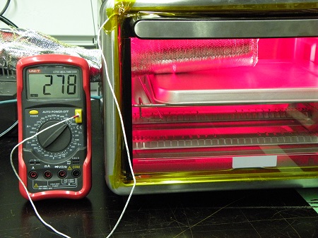 High Temperature demonstration for the XVC-O Camera