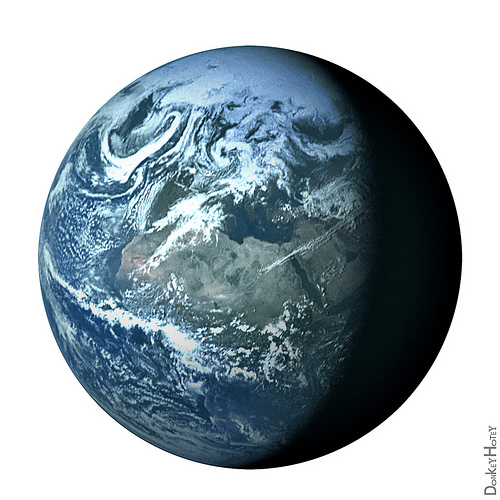 Photo of the globe