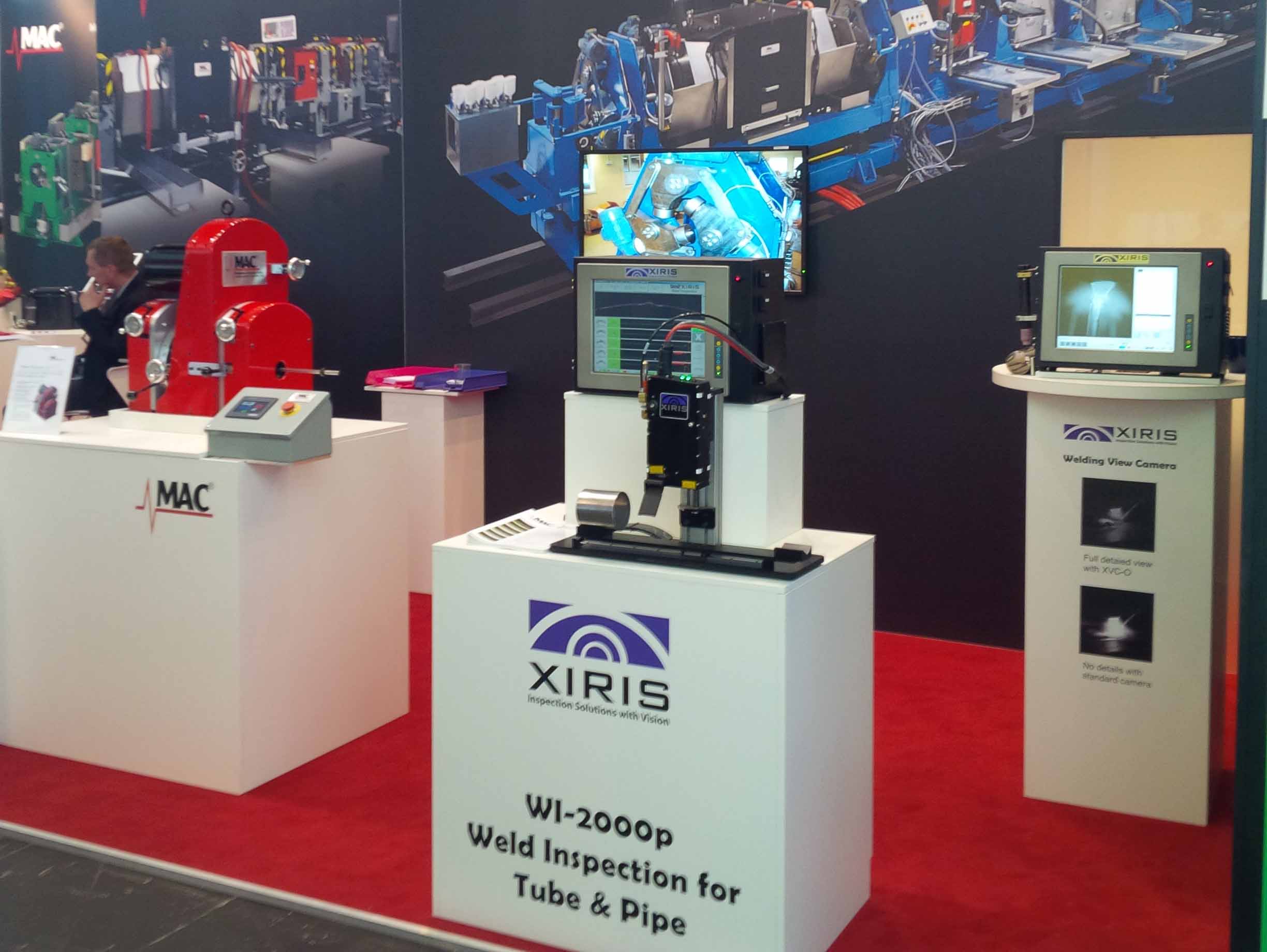 Xiris Weld Inspection Systems on display at Tube 2016