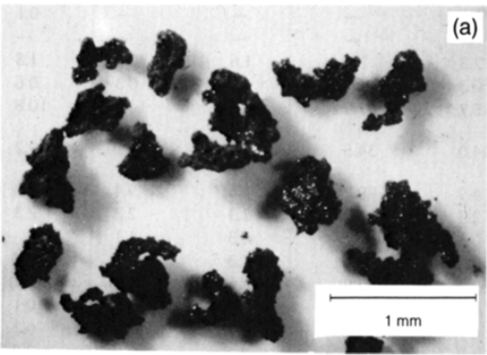 A - Lunar dust material (regolith agglutinates) brought by Apollo 11 mission