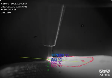 Welding Image of Measuring Preheat and Interpass Temperatures in Welding