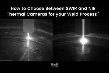SWIR and NIR camera for welding