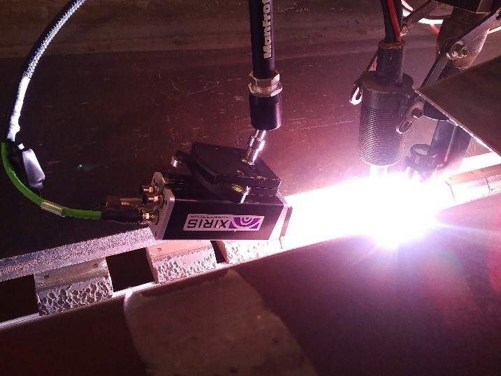 XVC-1000e weld camera in action