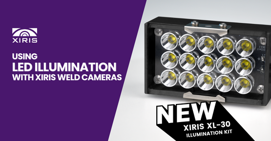 Using LED Illumination with Xiris Weld Cameras