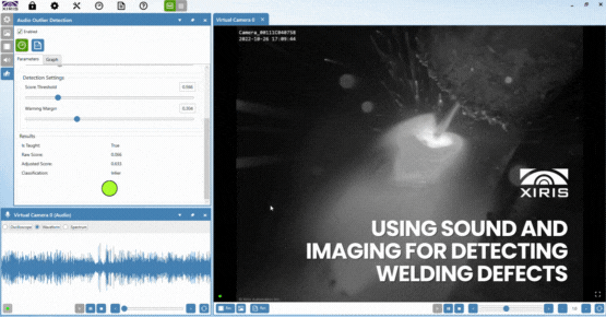 Using Sound and Imaging for Detecting Welding Defects