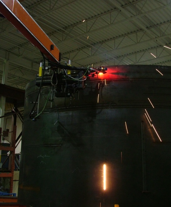Automatic tank fabrication